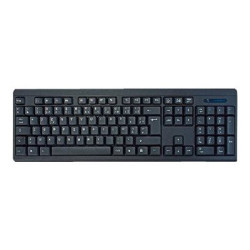 MCL Samar ACK-301W/N - clavier - AZERTY - Français - noir Périphérique d'entrée