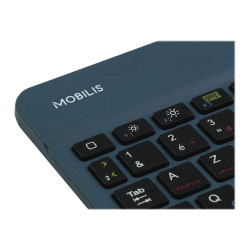 Mobilis Clavier Universel AZERTY Bleu