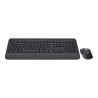 Logitech Signature MK650 Combo for Business - ensemble clavier et souris - QWERTY - Tchèque/Slovaque - graphite Périphérique...