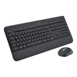 Logitech Signature MK650 Combo for Business - ensemble clavier et souris - QWERTY - Tchèque/Slovaque - graphite Périphérique...