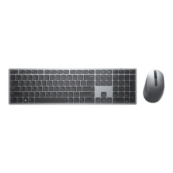 Dell Pro Plus Keyboard and Mouse KM7321W - ensemble clavier et souris - AZERTY - Français - gris titan Périphérique d'entrée