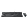Logitech Desktop MK120 - ensemble clavier et souris - Français Périphérique d'entrée