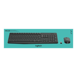 Logitech MK235 - ensemble clavier et souris - Français Périphérique d'entrée
