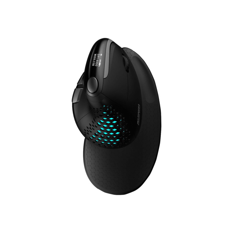 Urban Factory ERGO MAX - souris verticale - Bluetooth 5.0, 2.4 GHz - noir