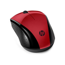 HP 220 - souris - 2.4 GHz - rouge
