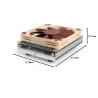 Noctua NH-L9a-AM5, Ventirad CPU Faible Hauteur pour AMD AM5 (Marron)