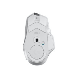 Logitech G G502 X PLUS - souris - 2.4 GHz - blanc