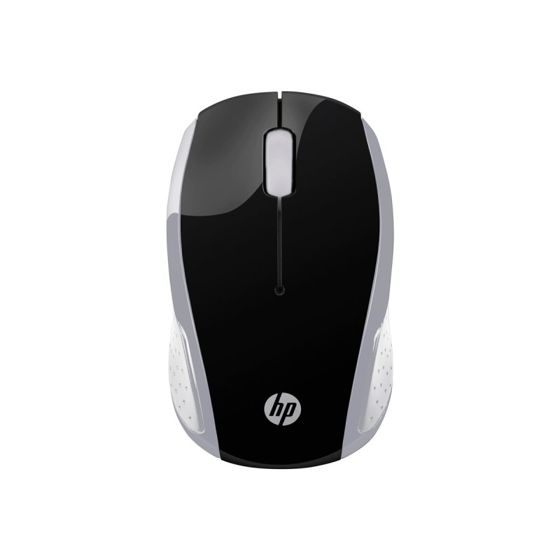 HP 200 - souris - 2.4 GHz - argent