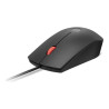 Lenovo - souris - USB - noir, rouge