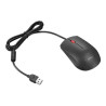 Lenovo - souris - USB - noir, rouge