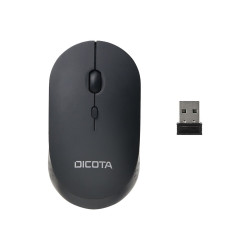 DICOTA Silent - v2 - souris - 2.4 GHz - noir