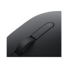 Dell MS3320W - souris - 2.4 GHz, Bluetooth 5.0 - noir