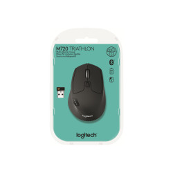 Logitech M720 Triathlon - souris - Bluetooth, 2.4 GHz