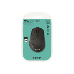 Logitech M720 Triathlon - souris - Bluetooth, 2.4 GHz