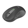 Logitech Signature M650 - souris - 2.4 GHz, Bluetooth - graphite