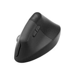 Logitech Lift for Business - souris verticale - Bluetooth, 2.4 GHz - graphite