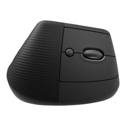 Logitech Lift for Business - souris verticale - Bluetooth, 2.4 GHz - graphite