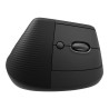 Logitech Lift for Business - souris verticale - Bluetooth, 2.4 GHz - graphite
