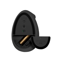 Logitech Lift for Business - souris verticale - Bluetooth, 2.4 GHz - graphite