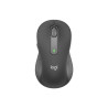 Logitech Signature M650 L pour les entreprises - souris - 2.4 GHz, Bluetooth - graphite