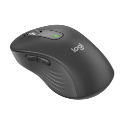 Logitech Signature M650 L pour les entreprises - souris - 2.4 GHz, Bluetooth - graphite