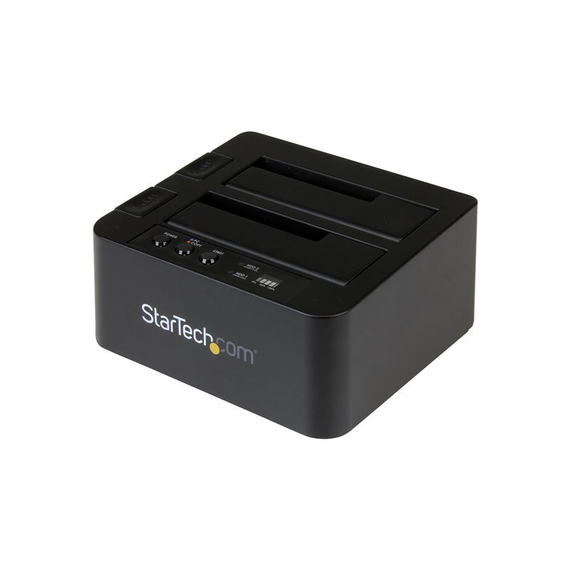 StarTech Duplicateur de Disques Durs Autonome, Cloneur à 2 Baies - duplicateur de disque dur