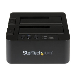 StarTech Duplicateur de Disques Durs Autonome, Cloneur à 2 Baies - duplicateur de disque dur