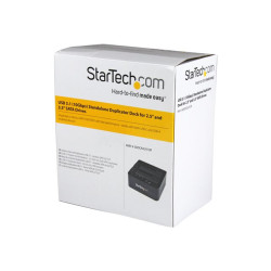 StarTech Duplicateur de Disques Durs Autonome, Cloneur à 2 Baies - duplicateur de disque dur