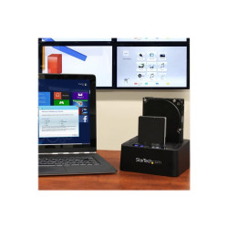 StarTech Duplicateur de Disques Durs Autonome, Cloneur à 2 Baies - duplicateur de disque dur