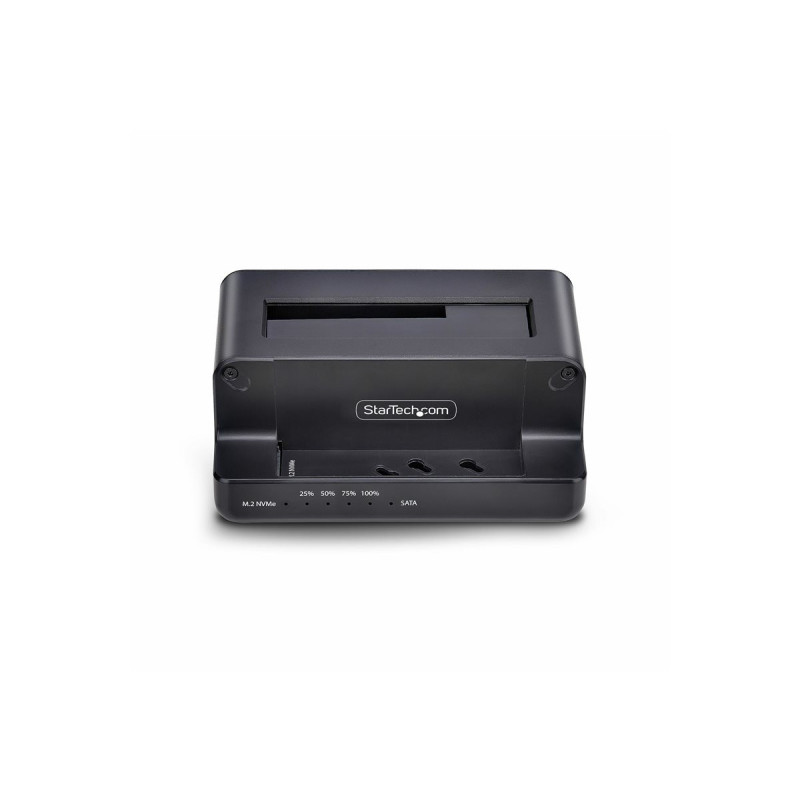 StarTech.com M.2 NVMe to 2.5/3.5" SATA Drive Duplicator, Dual Bay Cloner - solid state