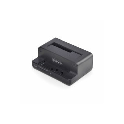 StarTech.com M.2 NVMe to 2.5/3.5" SATA Drive Duplicator, Dual Bay Cloner - solid state