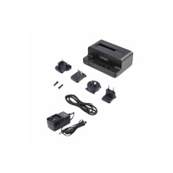 StarTech.com M.2 NVMe to 2.5/3.5" SATA Drive Duplicator, Dual Bay Cloner - solid state