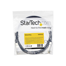 StarTech.com Cable Twinax a fixation directe SFP+ compatible Dell EMC DAC-SFP-10G-2M - 3m - 10 Gbps - Cable en cuivre passif...