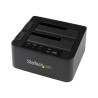 StarTech.com Duplicateur de Disque Dur 2 Baies, Cloneur HDD/SSD Autonome - contrôleur de stockage - SATA 6Gb/s - USB 3.0