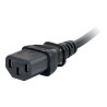 C2G Universal Power Cord - câble d'alimentation - power CEE 7/7 pour power IEC 60320 C13 - 2 m