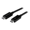 StarTech Câble Thunderbolt 3 (20 Gb/s) USB-C de 2 m - M/M - câble Thunderbolt - USB-C pour USB-C - 2 m