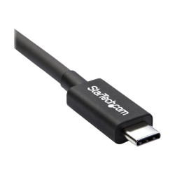 StarTech Câble Thunderbolt 3 (20 Gb/s) USB-C de 2 m - M/M - câble Thunderbolt - USB-C pour USB-C - 2 m