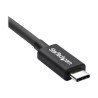 StarTech Câble Thunderbolt 3 (20 Gb/s) USB-C de 2 m - M/M - câble Thunderbolt - USB-C pour USB-C - 2 m