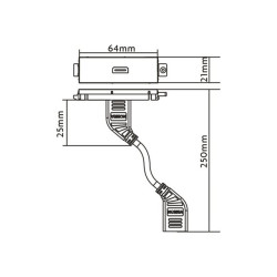VISION Techconnect Module de Plaque Frontale AV Modulaire - GARANTIE À VIE