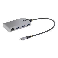 StarTech.com Hub USB-C à 3 Ports USB-A, GbE/USB 3.0 5Gbps, Hub USB Type-C - concentrateur (hub) - 3 ports