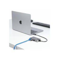 StarTech.com Hub USB-C à 3 Ports USB-A, GbE/USB 3.0 5Gbps, Hub USB Type-C - concentrateur (hub) - 3 ports
