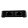Startech Adaptateur réseau USB 3.0 vers 2 ports Gigabit Ethernet - Convertisseur USB vers 2x RJ45 avec port USB intégré - Noi...
