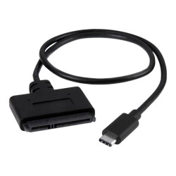 Startech Adaptateur USB 3.1 (10 Gb/s) pour disque dur SATA III de 2,5" avec USB-C et UASP (USB31CSAT3CB) - contrôleur de stoc...