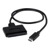 Startech Adaptateur USB 3.1 (10 Gb/s) pour disque dur SATA III de 2,5" avec USB-C et UASP (USB31CSAT3CB) - contrôleur de stoc...