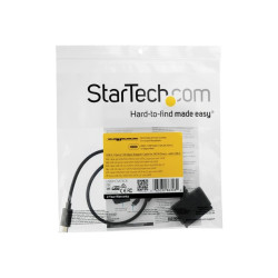 Startech Adaptateur USB 3.1 (10 Gb/s) pour disque dur SATA III de 2,5" avec USB-C et UASP (USB31CSAT3CB) - contrôleur de stoc...