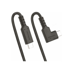 StarTech Câble USB-C Robuste Angle Droit de 50cm, USB 3.2 Gen 2, 4K60 - Câble USB de type-C - USB-C pour USB-C - 50 cm