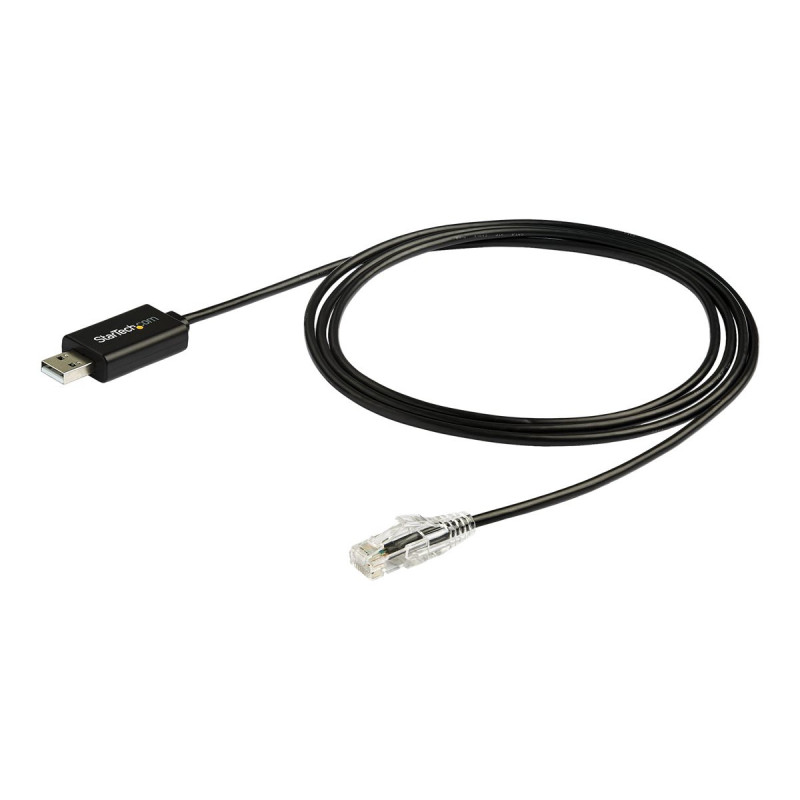 StarTech.com Câble console Cisco USB vers RJ45 de 1,8 m - Cordon rollover compatible Windows, Mac et Linux - 460 Kbps - M/M (...