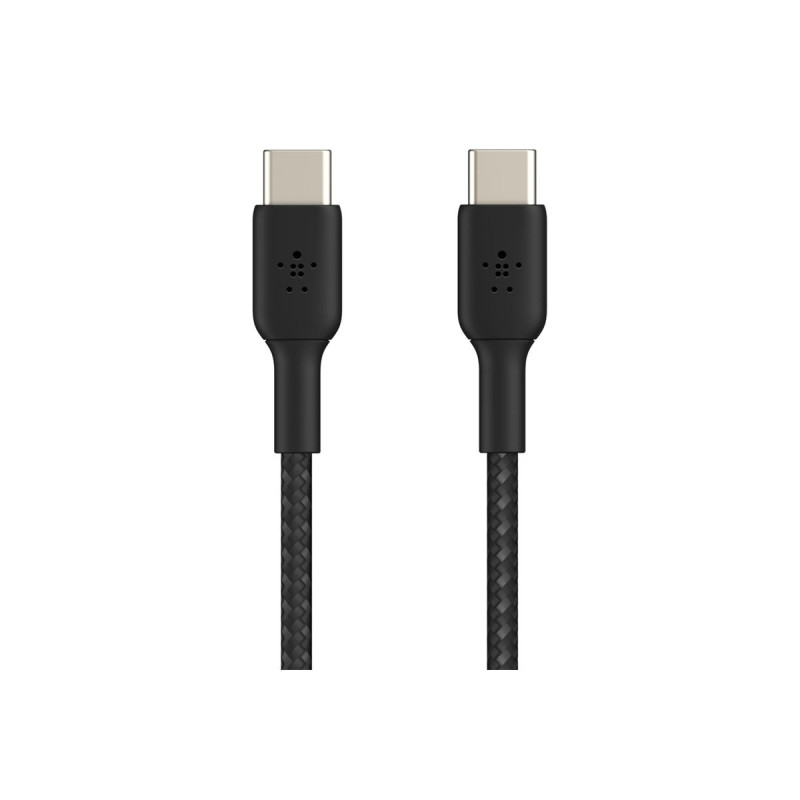 Belkin Câble USB-C vers USB-C Renforcé 15cm Noir
