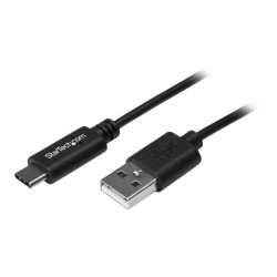 StarTech Câble USB 2.0 USB-C vers USB-A de 2 m - Cordon USB C vers A - Câble USB Type-C - M/M - Noir - Câble USB de type-C -...