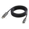 Câble USB-C vers HDMI de qualité professionnelle VISION - GARANTIE À VIE